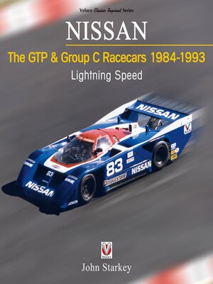 cover image of NISSAN   the GTP & Group C Racecars 1984-1993